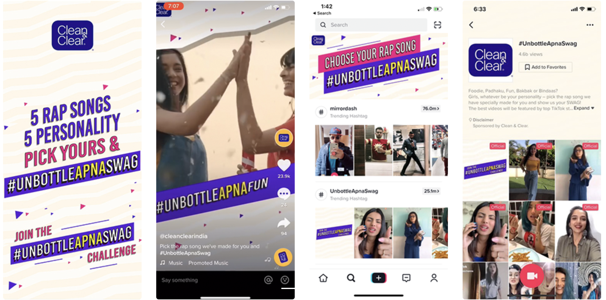 Branded Hashtag Challenge Example