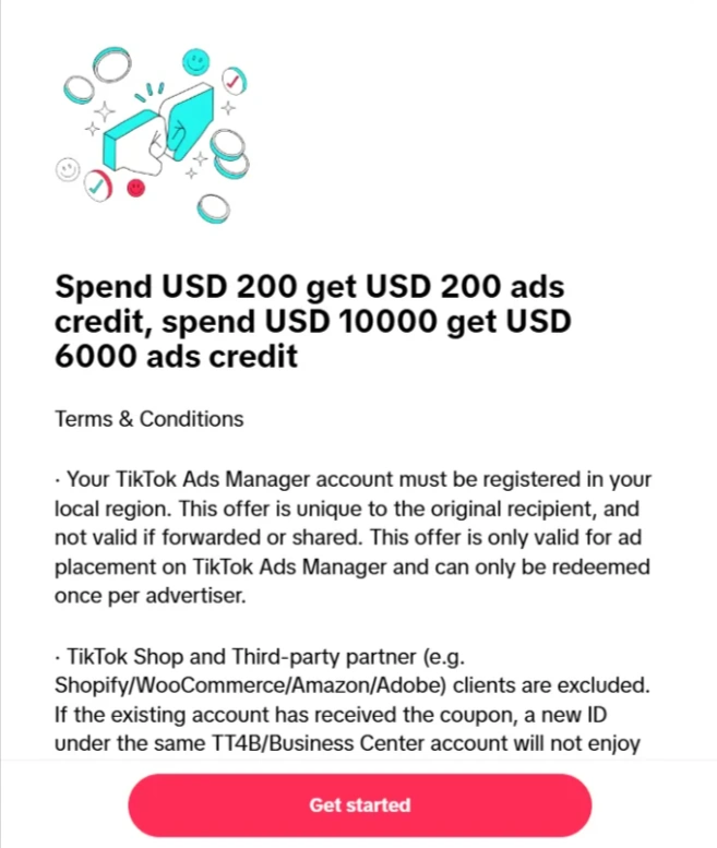 TikTok highest cashback deal